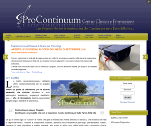 procontinuum.com: ProContinuum - Centro  ascolto orientamento, formazione per la prevenzione e l'educazione continua
ProContinuum - Centro ascolto orientamento, formazione per la prevenzione e l'educazione continua.