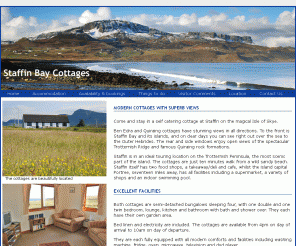 staffinbaycottages.co.uk: Skye self catering - Staffin Bay Cottages
Self catering on Skye - Staffin Bay Cottages offer comfortable, modern accommodation in a superb location with wonderful sea views.