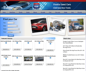 visaliausedcars.net: Visalia Used Cars
Visalia Used cars for sale from local car dealers.  Why pay more?  Shop direct and save when you visit the best Used car website in Visalia.  Shop, Click, and Save.