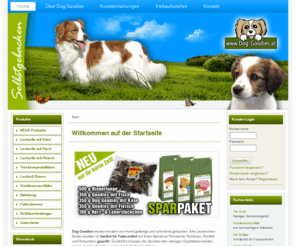 dog-goodies.at: Willkommen auf der Startseite
Joomla! - dynamische Portal-Engine und Content-Management-System