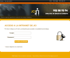 jci-intranet.com: JCI | Intranet
JCI es la primera agencia española de selección de directivos hoteleros.