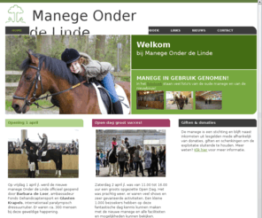 manegeonderdelinde.nl: Home
paardrijden voor gehandicapten - Manege Onder de Linde