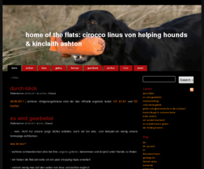 sun2moon.net: home of the flats: cirocco linus von helping hounds & kinclaith ashton
