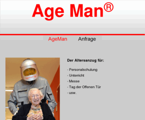 age-man.org: AgeMan Altersanzug
Alterssimulationsanzug 