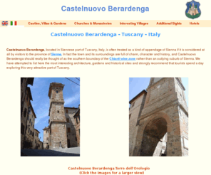 castelnuovo-berardenga.com: "Castelnuovo Berardenga"
Castelnuovo Berardenga in Chianti Classico - main sights, accommodations, festivals