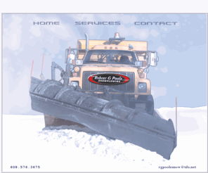 pooleplowing.com: Poole Snowplowing
Robert G. Poole Snow Plowing