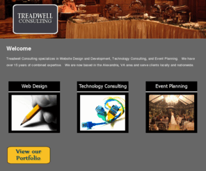 t3designgroup.com: Treadwell Consulting
Treadwell Consulting is a consulting firm specializing in web design and development, event planning, and technology consulting. We have over 15 years of combined expertise.  We are based in the Philadelphia area, but serve clients nationwide.