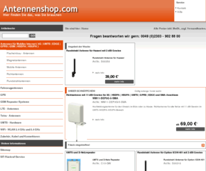 antennenshop24.org: Antennenshop.com | UMTS-Antennen
Antennenshop.com