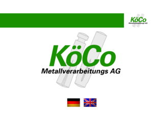 drkoestler.info: KöCo Metallverarbeitungs AG
Herstellung und Entwicklung von Kerbstiften, Kerbnägeln und Zylinderstiften aus Stahl, Niro, Alu, Messing, Kunststoff und anderen Werkstoffen.