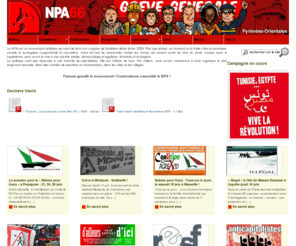 npa66.org: NPA 66
Site de la fédération des P.-O. du Nouveau Parti Anticapitaliste