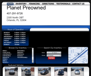 planetpreownedorlando.com: Planet Preowned | Home
