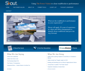 powervalues.com: Skout Group — Using values to clear the roadblocks to performance
Using values to clear the roadblocks to performance