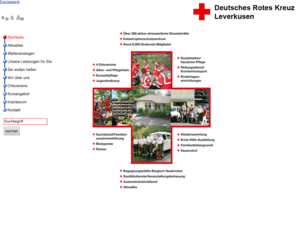 drk-leverkusen.de: Deutsches Rotes Kreuz Kreisverband Leverkusen e.V.
Wir sind da, wenn Sie uns brauchen: Deutsches Rotes Kreuz Leverkusen