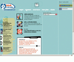 leclubetudiant.com: Le club étudiant :: OSE :: les services de la vie etudiante
Guide de la vie étudiante et bons plans à destination des adhérents du club étudiant. Toutes les informations sur l'emploi et le logement. Nombreuses offres d'emploi et de stage et offres de logement etudiant.