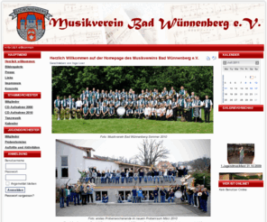 musikverein-bad-wuennenberg.de: Herzlich Willkommen auf der Homepage des Musikvereins Bad Wünnenberg e.V.
Joomla - the dynamic portal engine and content management system