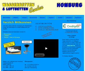 schlafkurs.com: Wasserbetten Center Homburg - Homburg, Zweibrücken, Blieskastel, Landstuhl, Schönenberg-Kübelberg, Kusel, St. Wendel, Kaiserslautern, Pirmasens, Bruchmühlbach-Miesau
Wasserbetten