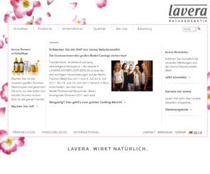 babypflege.net: lavera Naturkosmetik
Die Website der Laverana GmbH & Co. KG