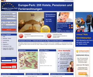 region-europapark.info: Europapark Hotel Rust in der Region Europa-Park online buchen
Europapark Hotel in Rust und in der Region Europapark - Hotel und Ticket direkt online beim offiziellen Buchungsservice buchen - in Rust und 15 umliegenden Gemeinden - Ferienwohnung, Pension oder Hotel Rust und Umgebung - Hotel Rust bei ber 200 Anbietern buchen