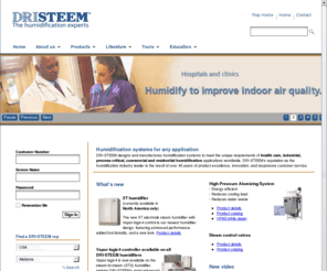 humidifund.com: DRI-STEEM | Commercial humidifiers | Industrial humidification systems | Humidity control
DRI-STEEM Corporation, The Humidification Experts, is a world leader in developing unique industrial and commercial humidifier systems to meet the individual needs of your environment.