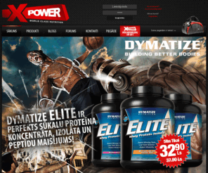 x-power.lv: x-power.lv
X-Power.lv Progresīvākais sporta uztura veikals internetā. 24h