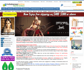 indiabazaaronline.net: Online Saree Shopping : Designer Sarees : Indian Wedding Dresses : Fashion Jewellery : Evening Bags Purses : Party Wear Sarees : Latest Indian Salwar Suits
Indiabazaaronline.com is a wholesaler and retailer of highest quality latest Indian fashion designer wear at very cheap and competitive prices. Our range includes Designer Handbags, Indian Wedding Dresses, Cheap Fashion Jewellery, Evening Bags Purses, Party Wear Collection, Latest Indian Sarees and lots more in our Online Saree Shopping store.