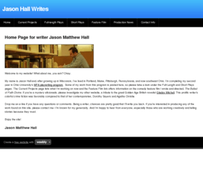 jasonhallwrites.com: Jason Hall Writes - Home
Official site of writer Jason Hall