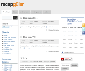 recepguler.com: Recep Güler | Resmi web sitesi
