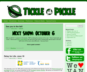 ticklemepickle.com: Tickle Me Pickle Improv | Handwoven Improvised Comedy
 Tickle Me Pickle Improv - Handwoven Improvised Comedy 