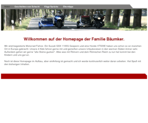 baeumker.net: Meine Homepage - Home
Meine Homepage