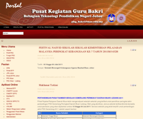 pkgbakri.net: Pusat Kegiatan Guru Bakri
PKG Bakri, Muar