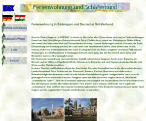 ferienwohnung-suedungarn.de: Ferienwohnung und Schäferhund
Deutscher Schäferhund und Ferienwohnungen Südungarn