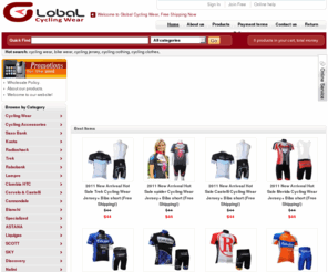 globalcyclingwear.com: Global Cycling Wear,Cycling Jersey,Cyling Clothing,Cycling Short,Cycling Clothes, Bike Wear - Powered by ECShop
Kinds of Cycling Wears, Cycling Clothing