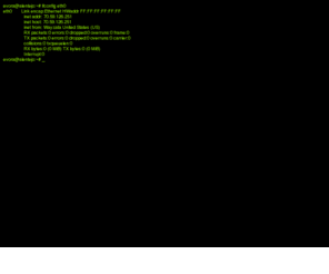 nomn.net: evora@alentejo:~# ifconfig eth0
