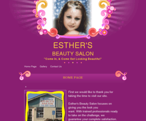 esthersbeautysalon.com: Home Page
Home Page