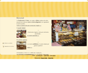 barpasticceriailvialeolbia.com: Pasticceria  Olbia - Caffetteria
La Pasticceria Il Viale, con sede a Olbia, produce da oltre quarant'anni deliziosi dolci e torte artigianali con ingredienti di prima qualità...