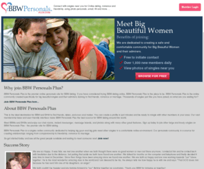bbspersonalsplus.com: Dating, Personals, Chat, Meet Singles @ BBWPersonalsPlus.com
BBWPersonalsPlus.com offers the ideal dating scene.  Meet singles in your area for friendship, dating and romance, photo personals, instant messages, chat and more…
