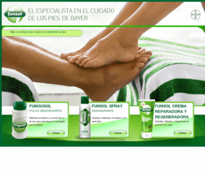 funsol.es: Funsol - Gama de Productos - Bayer Consumer Care Españ
Funsol: Gama de productos de Bayer Consumer Care España para el cuidado de los pies