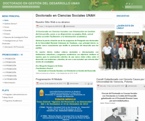 dgdoctorado-unah.info: Doctorado en Ciencias Sociales UNAH
Doctorado UNAH