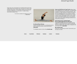 diossayoga.com: richmond yoga, yoga studio, yoga practice, wellness, yoga classes, west end
yoga studio in richmond, Virginia, west end. yoga classes: Strength&flexibility, yoga leg S&F, yoga pelvis S&F, yoga core S&F, yoga upper body S&F; yoga body enhancement, absolute beginner, yoga level I, yoga level II, yin yoga. we offer you wellness