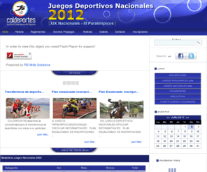 juegosnacionales.gov.co: Bienvenidos a la portada
Joomla! - el motor de portales dinámicos y sistema de administración de contenidos