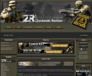 zr-clan.de: [ZR] reloaded - News
[ZR] Zockende Rentner BF2 Clan