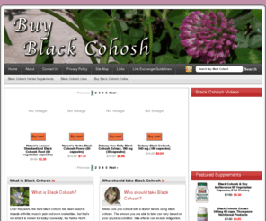 buyblackcohosh.com: Buy Black Cohosh | Where to Buy Black Cohosh Online
