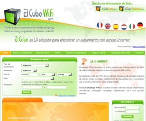 campingswifi.com: Campings Wifi - Anuario internacional de alojamientos con acceso Internet Wifi
El sitio Campings Wifi es el primer anuario internacional de hoteles, campings, habitaciones de huéspedes y alquileres de vacaciones con acceso Internet Wifi. Inscríbase en nuestro anuario para aumentar su índice de frecuentación fuera de la temporada.