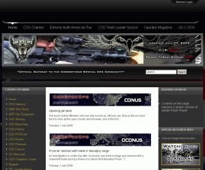 corspecops.com: CorSpecOps.com
CorSpecOps.com is an independent CSO website that promotes only the best CSO resources, technology and products available to the CSO Community. CorSpecOps.com has been designed by SOG Professionals for SOG Professionals.