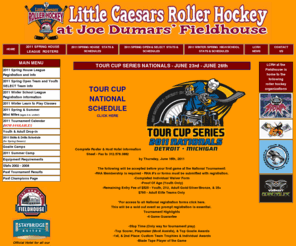 lcrh.info: Little Caesars Roller Hockey Association
Little Caesars Roller Hockey Association													
at Joe Dumars' Fieldhouse.