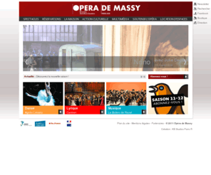 opera-massy.com: Opéra de Massy - Direction Jack-Henri Soumère - Accueil
Direction Jack-Henri Soumère :: Saison 2010-2011 :: Opéra - Musique Classique - Danse - Théâtre / Réservez en ligne !