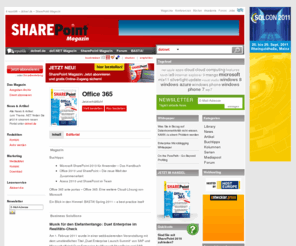 sharepoint-magazin.de: it republik - DotNet
dotnet.de - Das Fachportal zu allen dot.net-Themen!