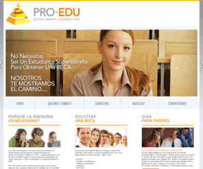 usabecas.com: PRO EDU - Scolarship Consulting
Pro-Edu