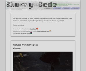 blurrycode.com: Blurry Code
Game Programming Portfolio, c   , sdl , steampunk , videos