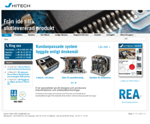 hitech.se: LÖSNINGAR - Anpassade för din unika miljö
Vi bygger Er unika dator och datorsystem, distribution av datorkomponenter, systemintegrering, kundmärkning, anpassningar, revisionsäkrar, industriautomation, producerar, service & kundsupport.